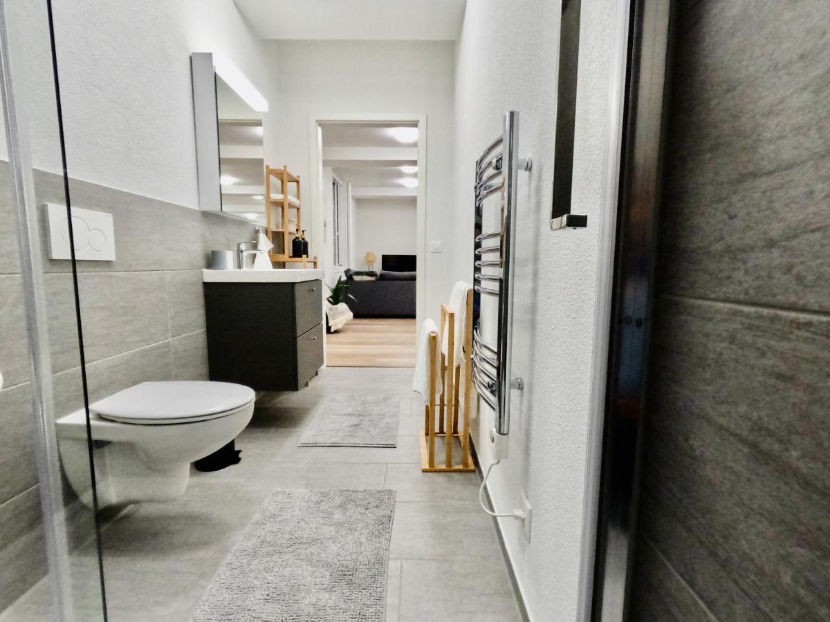 Eva O Wellnessoasis O Montainview O Pizzaoven O Appartement Ingenbohl Buitenkant foto