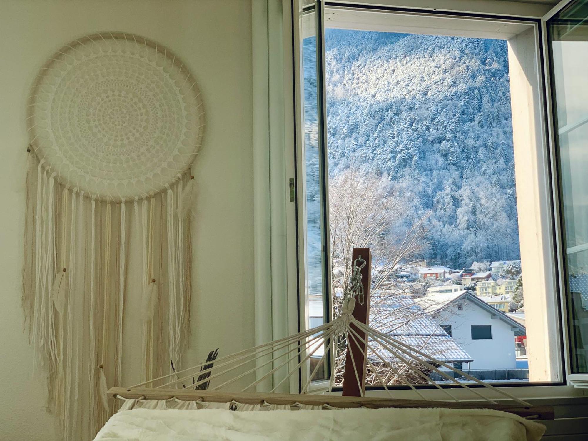 Eva O Wellnessoasis O Montainview O Pizzaoven O Appartement Ingenbohl Buitenkant foto