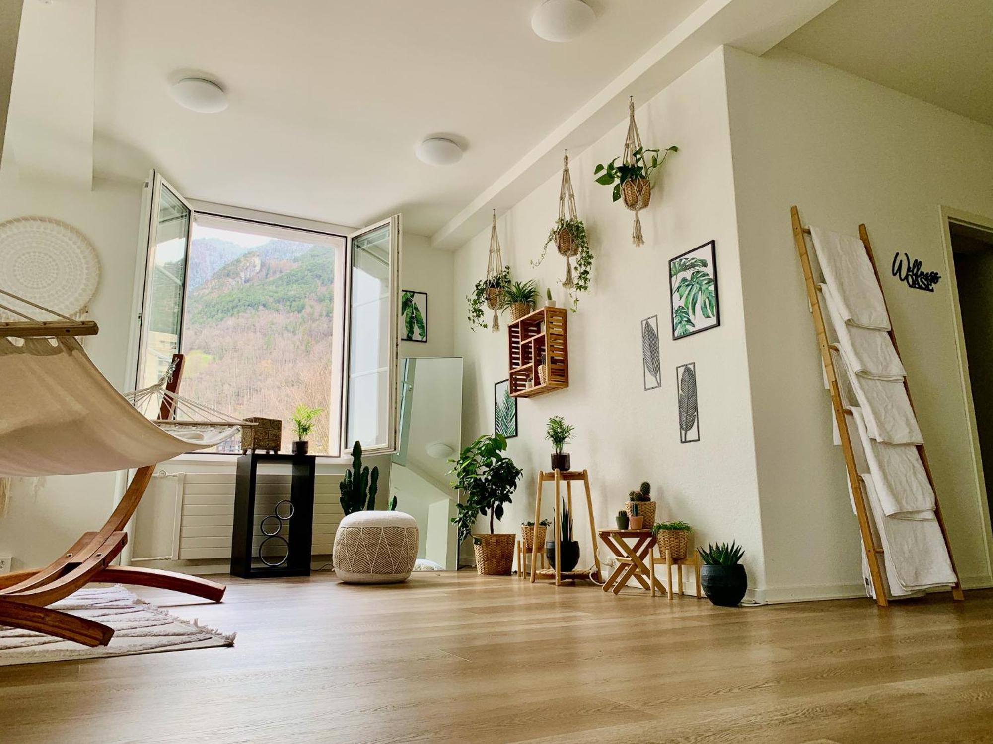 Eva O Wellnessoasis O Montainview O Pizzaoven O Appartement Ingenbohl Buitenkant foto